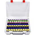 FULLCASE Flash Drive Case USB Memory Stick SD Card Storage Organizer- Holds 104pcs Thumb Drive Electronic Accessories Holder for Sandisk/for