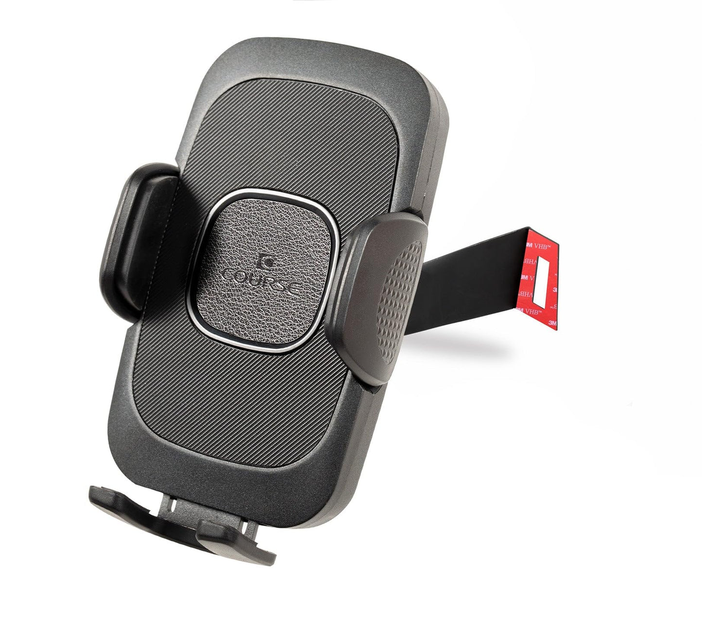 Course Motorsports Direct Fit Phone Mount - Dodge Charger (2011-Present) Cradle Head - No Charging Manual Closing (Black) Right
