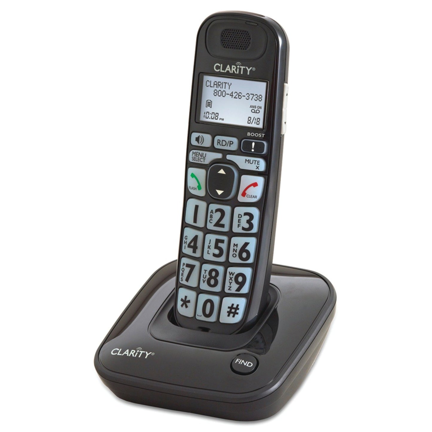 Clarity E814CC Amplified Corded/Cordless Combo with Answering Machine- Bundles, Dual-SIM and Dual keypad