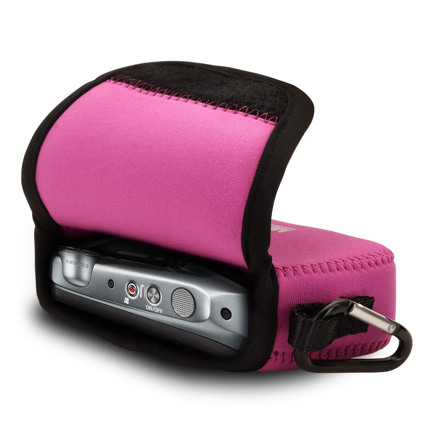 Megagear MG807 Fujifilm Finepix Xp130, Xp120, Xp90 Ultra Light Neoprene Camera Case - Hot Pink
