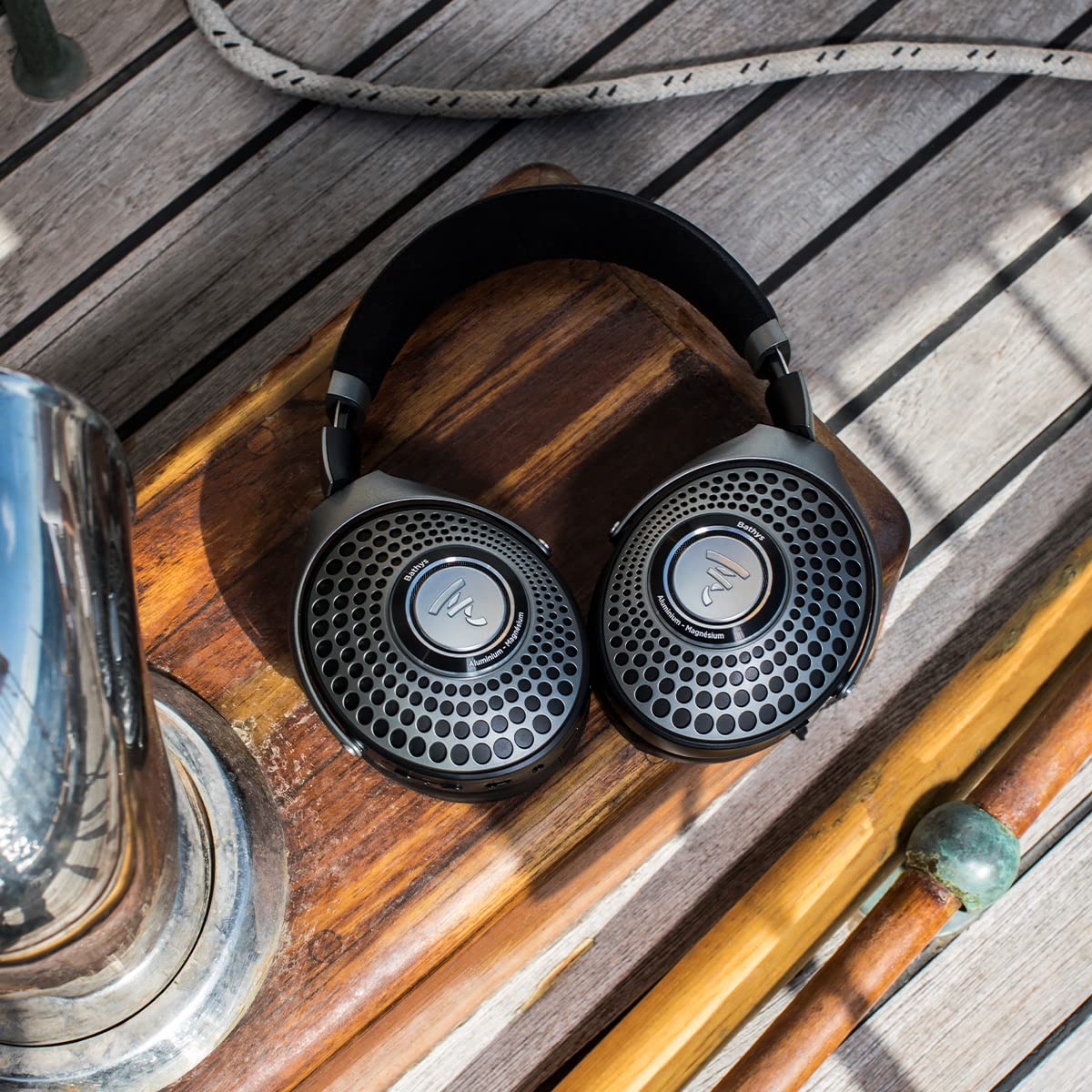 Focal Bathys Over-Ear Hi-Fi Bluetooth Wireless Headphones with Active Noise Cancelation (Renewed)