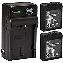 BM Premium Pack of 2 CGA-S006 Batteries and Battery Charger for Panasonic Lumix DMC-FZ7, DMC-FZ8, DMC-FZ18, DMC-FZ28, DMC-FZ30, DMC-FZ35, DMC-FZ38