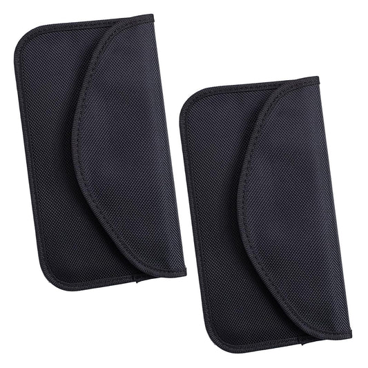 Heyzidu 2 PCS Faraday Bags for Car Key Phones, Privacy Protection Faraday Bag, Anti-theft Anti-tracking Signal Blocking Bag, Universal for Most Cars