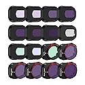 Freewell 16Pack Mega ND, ND/PL, CPL, UV, Snow Mist 1/4, Light Pollution Filters Compatible with Mini 4 Pro