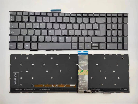 Laptop Replacement Spanish Layout Keyboard for Lenovo Ideapad Yoga 7-15ITL5 Yoga Creator 7-15IMH05 82DS,Yoga 7-16ARP8 16IAH7 16IAP7 16IRL8, Yoga Slim