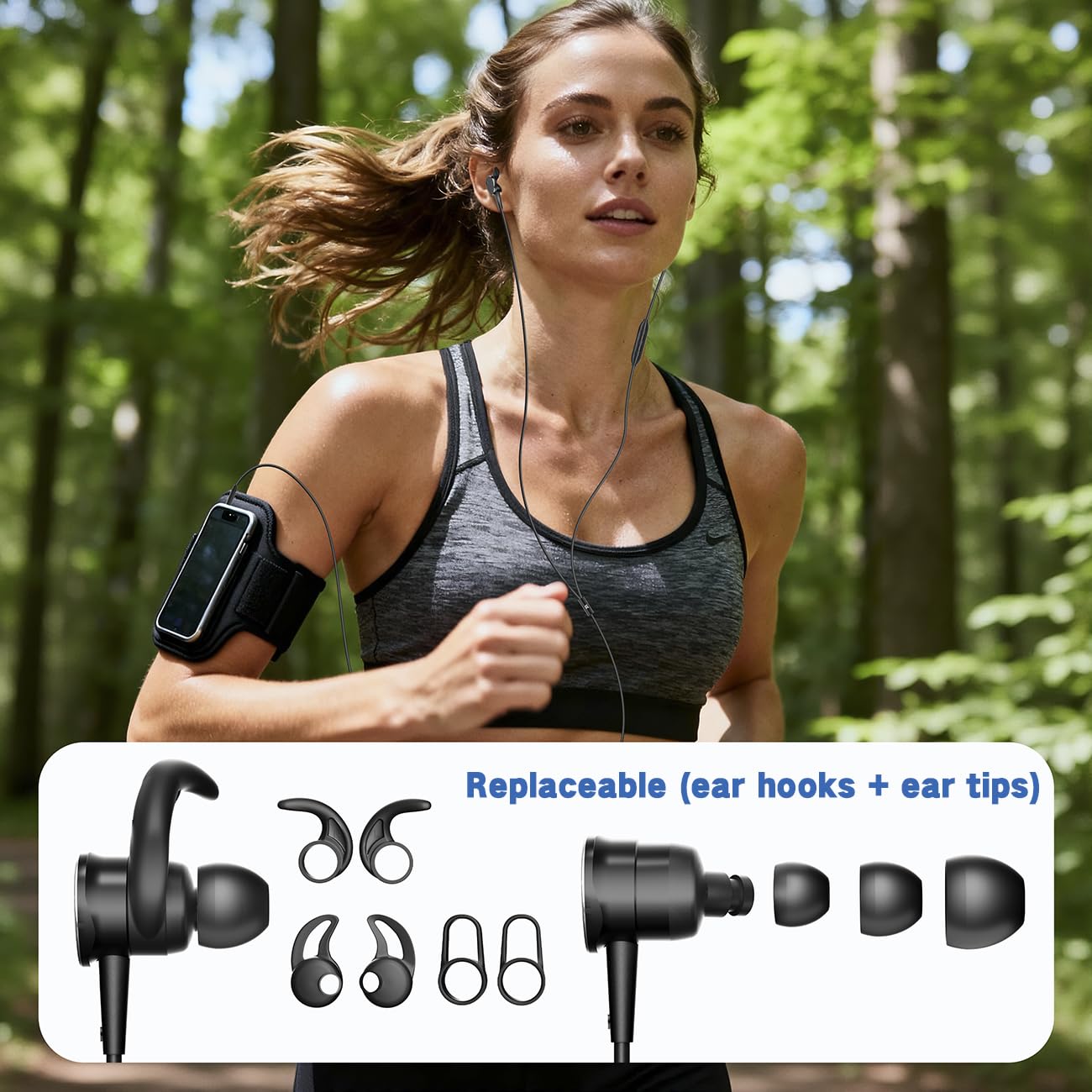 Wired Headphones Deep Bass Noise-Canceling Clear Calls,Multi-Purpose In-Ear Stereo Bass Wired Earbuds with Mic Noise Reduction Compatible with iPhone…