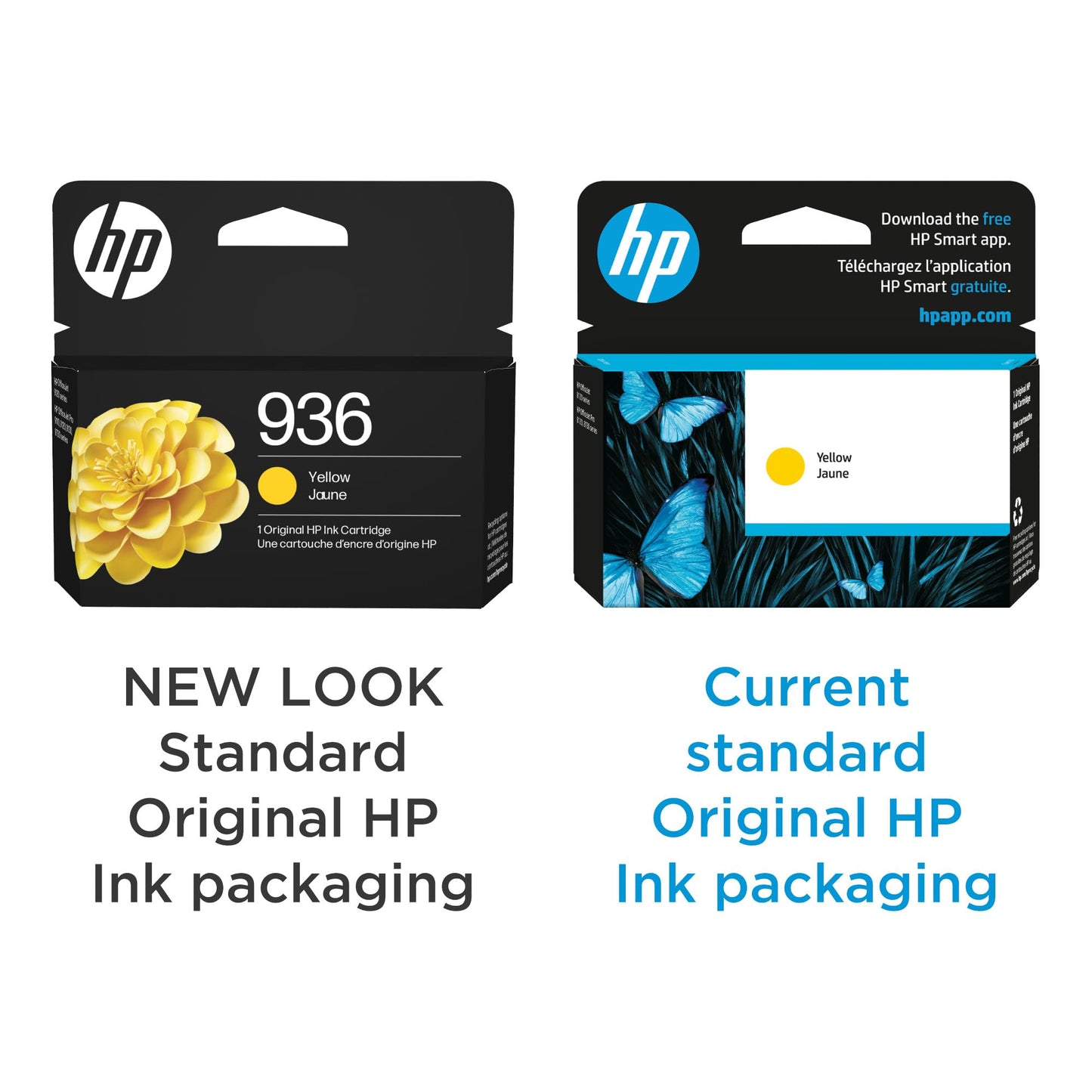 HP 936 Yellow Ink Cartridge | Works with OfficeJet 9120, Pro 9110, 9120, 9130, Wide Format 9730 Series | Eligible for Instant Ink | 4S6V1LN |