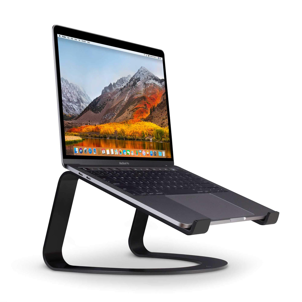 Twelve South Curve, Cooling Laptop Stand for MacBooks & Laptops,Matte Black