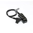 Uonecn Power Cable for ARRI RED Cameras TILTA Steadicam IDX Battery 4 Port D-Tap Female to D-tap B-Type Male