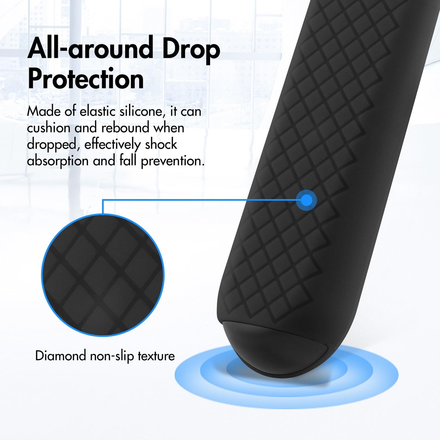 LEFXMOPHY Silicone Cover for Xumo TV MG3-R34010 PR1 Remote Case (Not for XR100, PR3), for Pioneer Xfinity Spectrum Element 764f0000100 Remote Control
