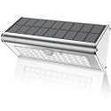 Super Bright Solar Lights Outdoor IP65 Water Proof, 1100 Lumens Wireless LED Motion Sensor Light, Aluminum Metal Housing Security Lights Flood Wall