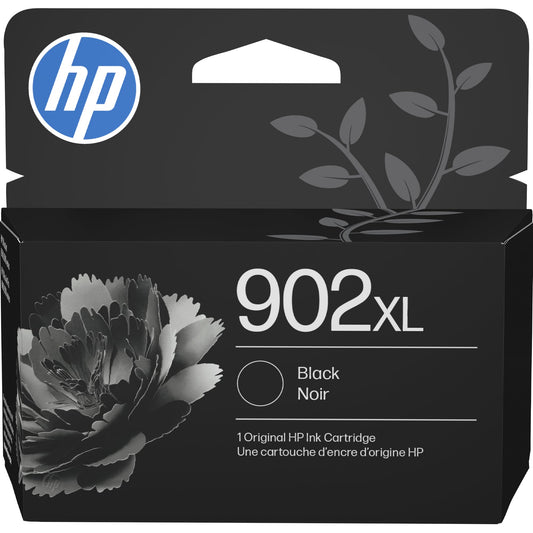 HP 902XL Black High-Yield Ink Cartridge | Works with OfficeJet 6950, 6960, Pro 6960, 6970 Series | T6L86AN