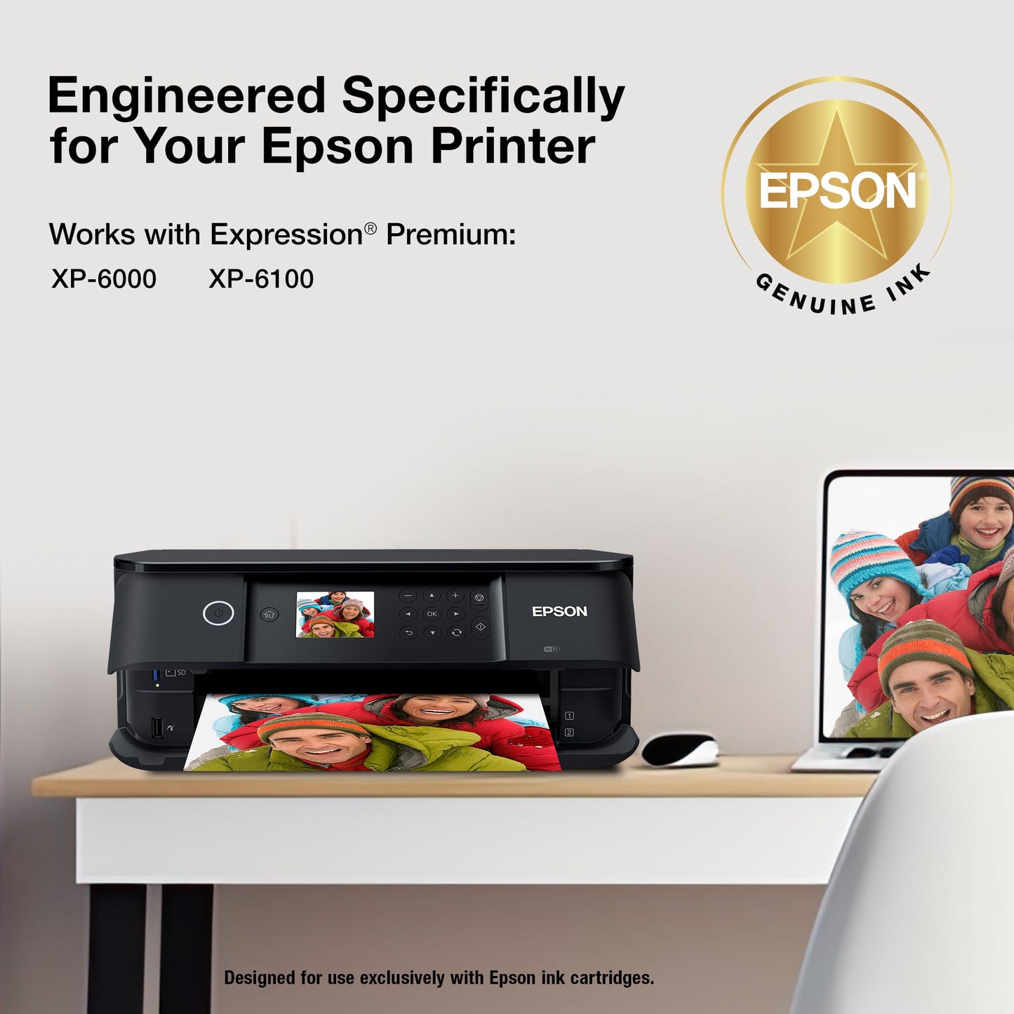 Epson T302XL-BCS Claria Premium Ink Cartridge Multi-pack - High-capacity Black and Standard-capacity Photo Black and Color (CMYPB)