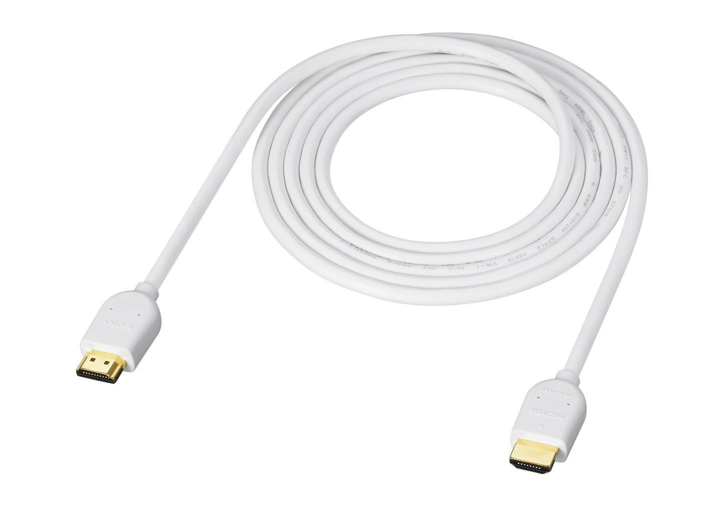 Sony 5mm High Speed HDMI Cable ver. 1.3 (White)