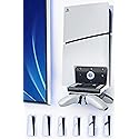 TotalMount Wall Mount for All PS5 Models - Bonus: Holds Two Controllers (Compatible with All PS5 Models Including Slim, Pro, and Original)