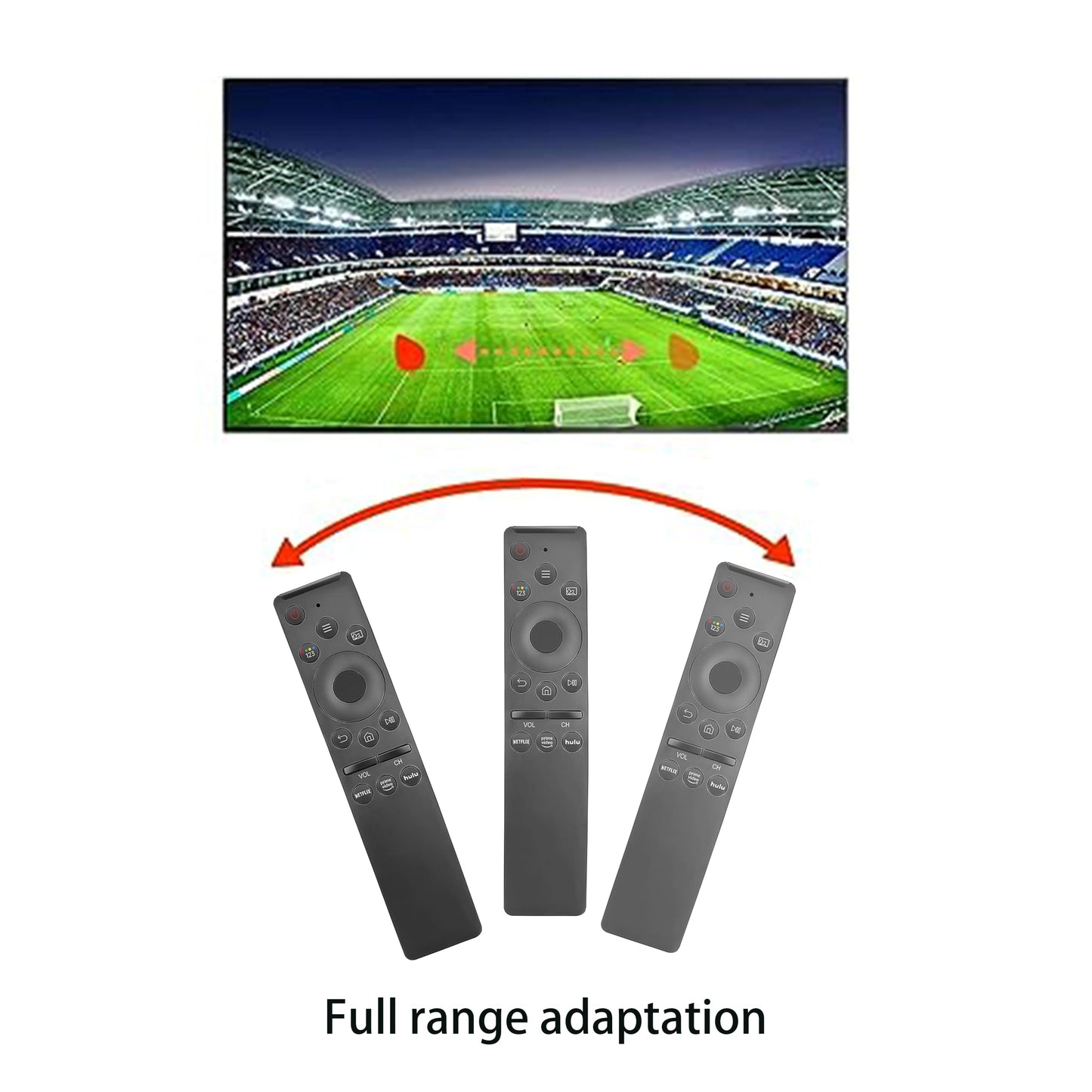 Joelrise Universal Remote Control for Samsung TVs - Compatible with Frame, Crystal UHD, Neo QLED, OLED, 4K, and 8K Smart TVs - Works with Netflix