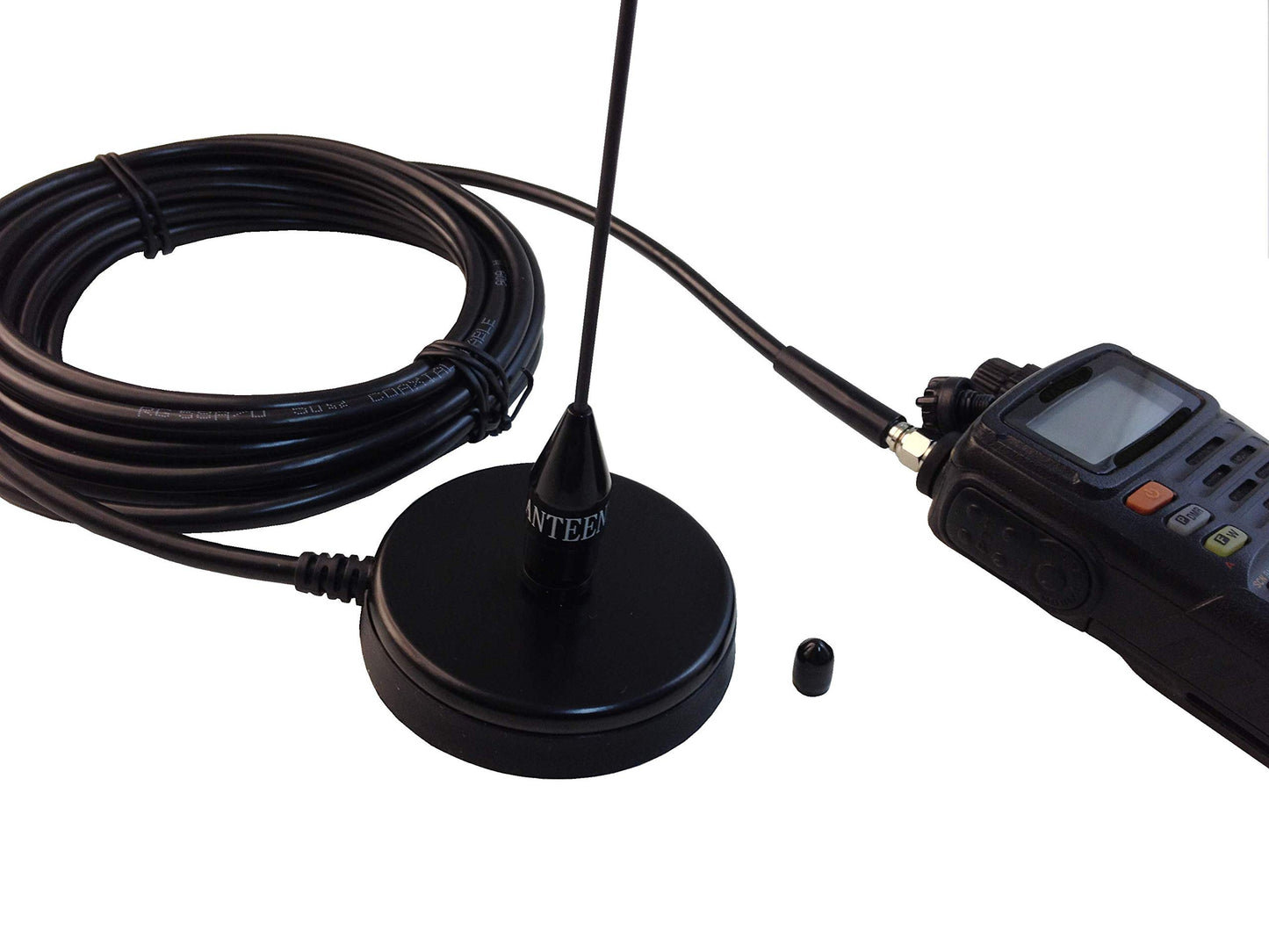 Antenna TW-35S Magnetic Mount with SMA Female - SMA Male Type for Handheld Antenna of Two Way Radio