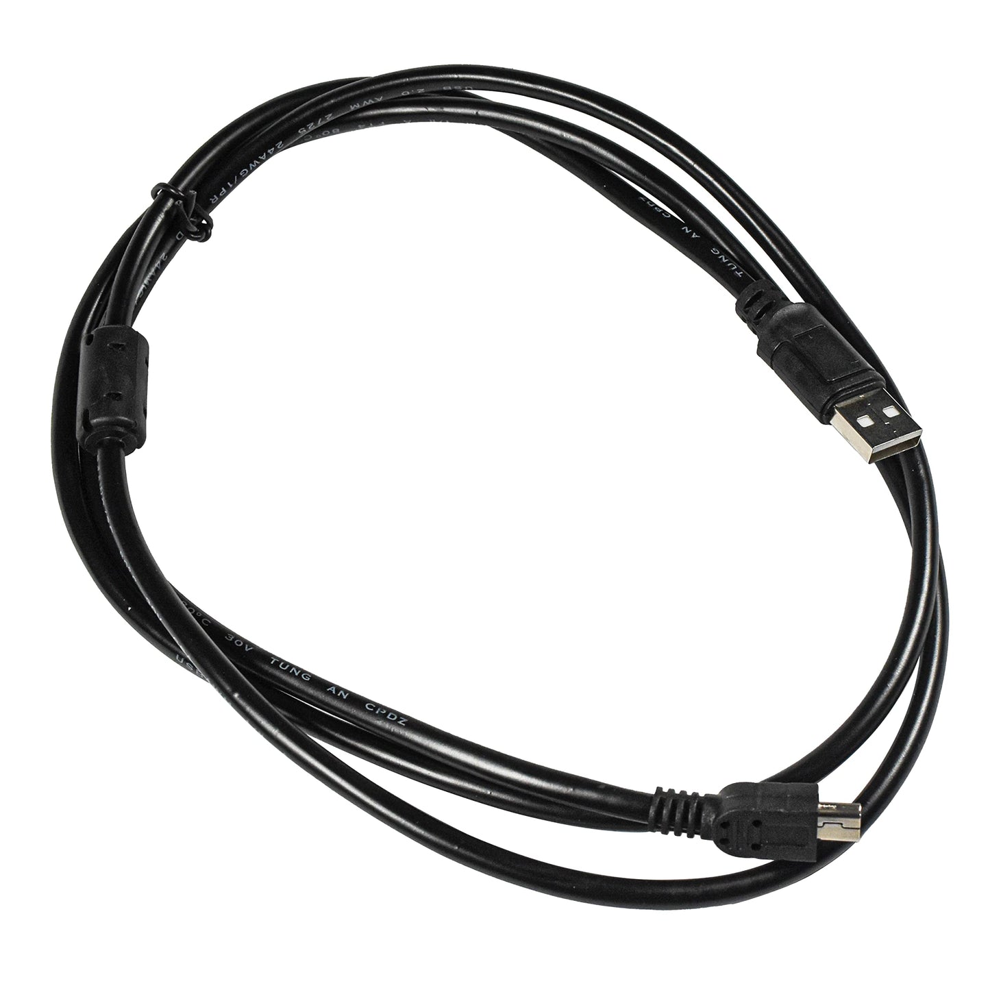 HQRP USB Cable for JVC Everio HDD Camcorder/Video Camera GZ and G Series Camcorder