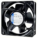 for ebmpapst Cooling Fan 4650N, All Metal High Temperature Resistant Axial Cooling Fan 2-Pin 120x120x38mm AC 230V 50/60Hz 0.12A