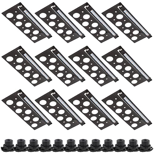 Energetic 7 Inch Retaining Wall Lights, Outdoor LED Step Lights, 4W Low Voltage Landscape Lighting, Waterproof Hardscape Lighting, 12V-24V AC/DC