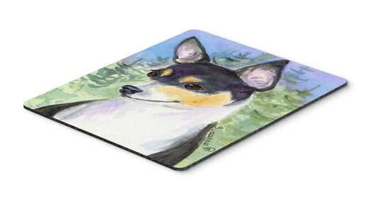 Caroline's Treasures SS8927MP Rat Terrier Mouse Pad, Hot Pad or Trivet for Home Office Gaming Working Computers Laptop Mouse Mat,Washable Large