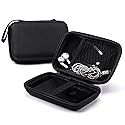 Verbstel External Hard Drive Portable Carrying Case Digital Gadget Case Waterproof Black