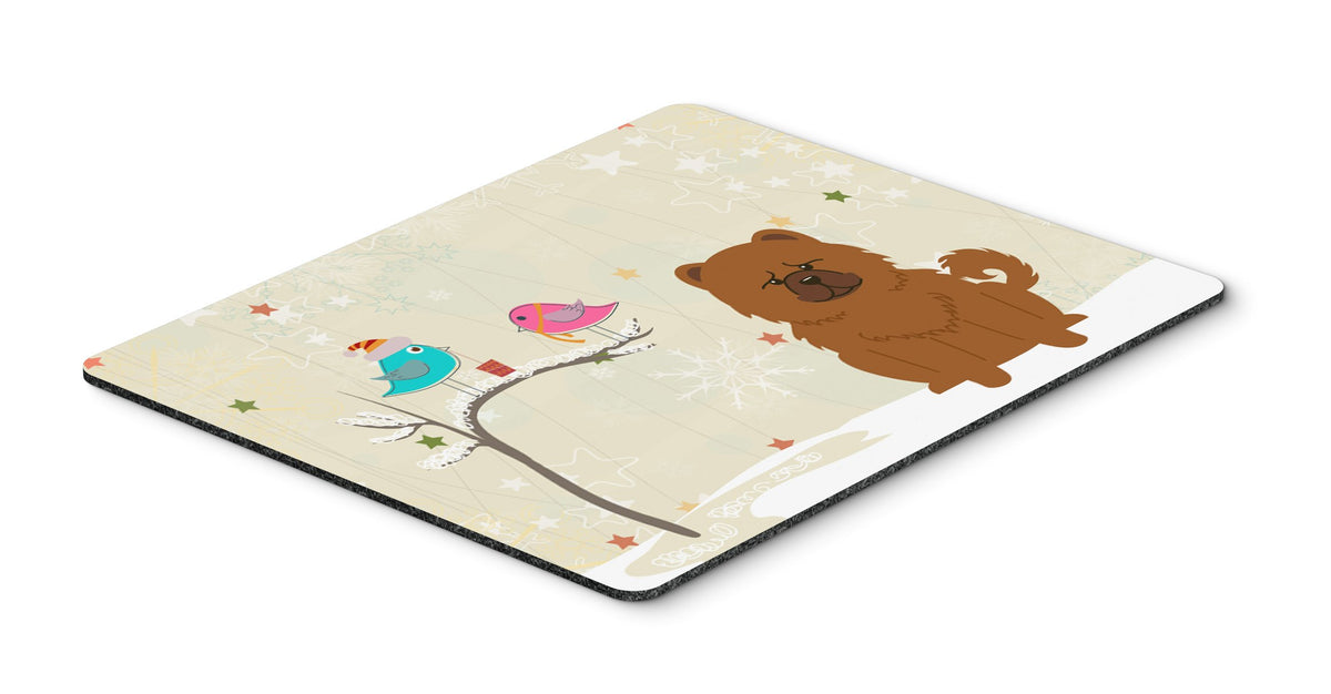 Caroline's Treasures BB2614MP Between Friends Chow Chow - Red Mouse Pad, Hot Pad or Trivet for Home Office Gaming Working Computers Laptop Mouse