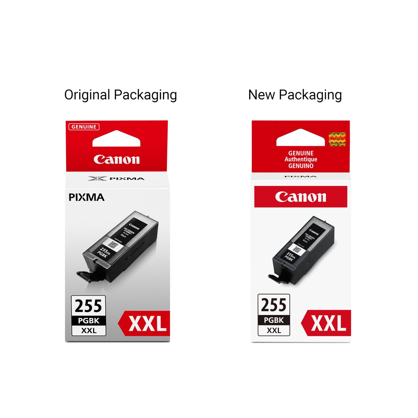 Canon PGI-255 Genuine Pigment Black XXL Ink Tank, Compatible with MX922 Printers