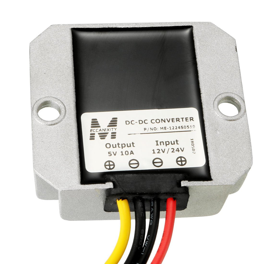 uxcell Uxcell Power Converter Regulator DC 12V/24V to DC 5V 10A 50W Waterproof Voltage Convert Transformer