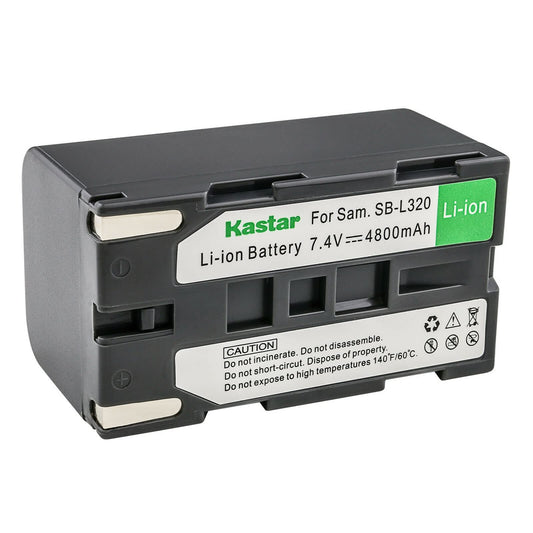 Kastar SB-L320 Battery 1-Pack Replacement for Samsung SB-L160, SB-L320 SBL320, SB-L480, SB-L110A Battery, Samsung VP-W75, VP-W75D, VP-W80, VP-W80U