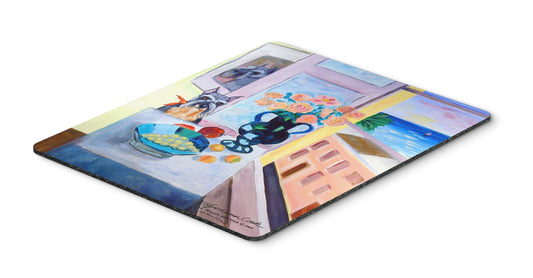 Caroline's Treasures 7255MP Schnauzer Mouse Pad, Hot Pad or Trivet for Home Office Gaming Working Computers Laptop Mouse Mat,Washable Large Mousepad