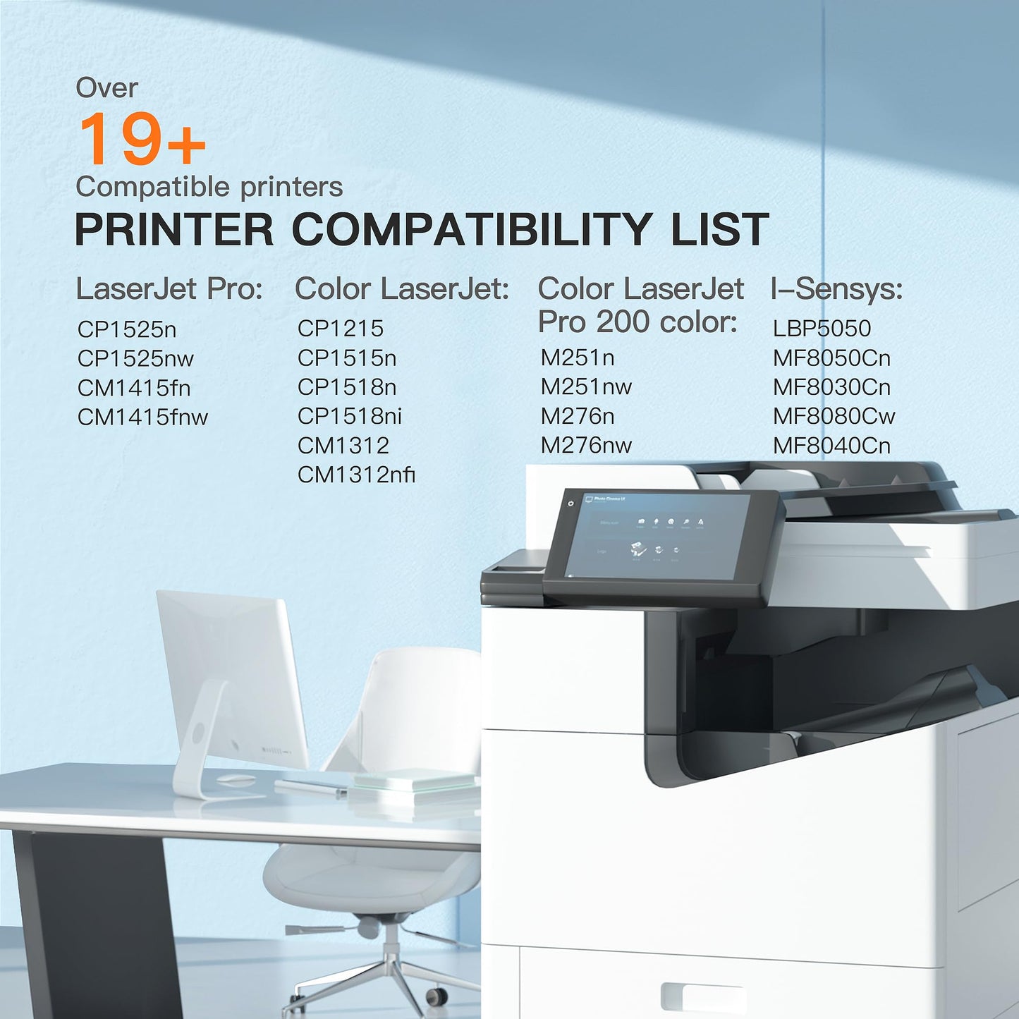 131X 131A Toner Cartridge for HP LaserJet Pro 200 Color MFP M276nw M251nw