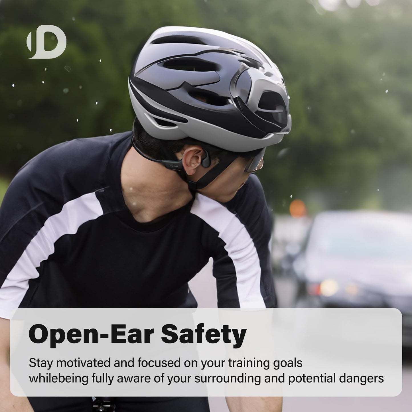 Yistao Bone Conduction Headphones, Open Ear Headphones Wireless Earphones, 32GB MP3, 8 Hours Playtime, Bluetooth 5.3, IP68 Waterproof Earphones…