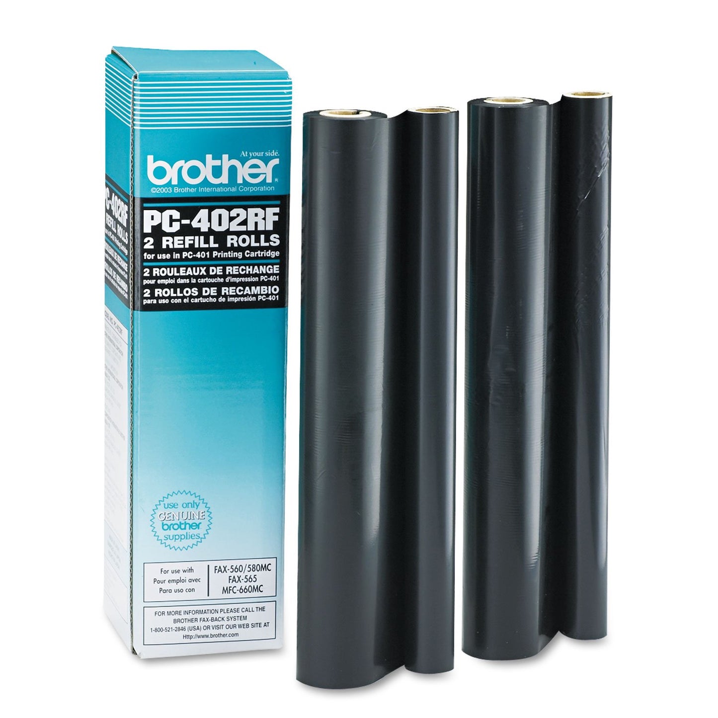 Brother PC-402RF Thermal Transfer Ribbon Refill Rolls