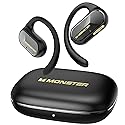 Monster Open Ear AC312 Headphones, Bluetooth 5.4, Wireless Earbuds with ENC Noise-Cancelling Mic, Immersive Stereo Sound by 16mm Large Drivers, Clear…