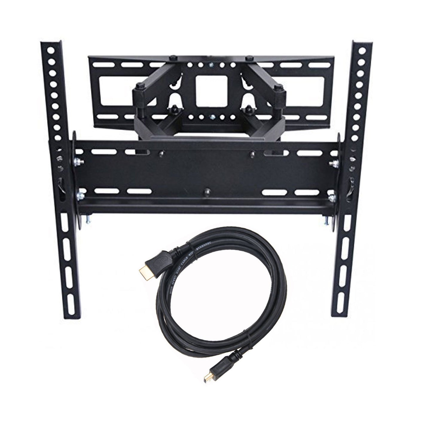 VideoSecu Dual Arm TV Wall Mount Bracket 16 inch Extension for Sony Bravia 32", 37",40", 42", 46", 47", 50", 55" inch LCD LED HDTV with VESA 200x200