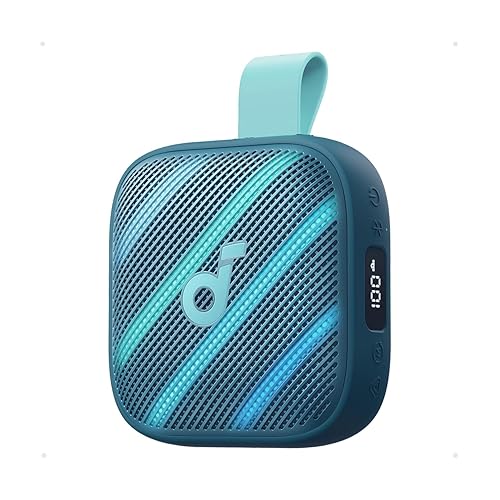 Soundcore Boom Go 3i Portable Bluetooth Speaker by Anker, 15W Punchy Sound, 24H Playtime, IP68, BassUp 2.0, Emergency Charging, Bluetooth 6.0
