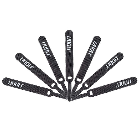 UDOLI 50 PCS Reusable Cable Ties, Fastening Wire Management Straps, Cord Tapes Wraps Rope Holder, Update Cable Organizer Tool Perfect for Home, Office