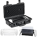 ZENACCE Hard Carrying Case Bundle for PlayStation Portal Remote Player, Accessories Kit Includes Waterproof Travel Bag, Protective Case and Screen