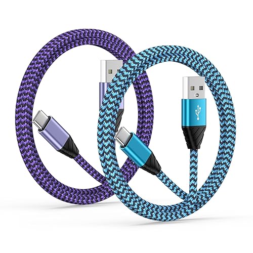 for iPhone 17 Pro Max Car Charger Cable iPhone 17 Charging Cord Carplay Cord for iPhone 17 Pro Air 16e 16 15 Pro Max/Plus 16, 3FT 2Pack 3.1A USB A