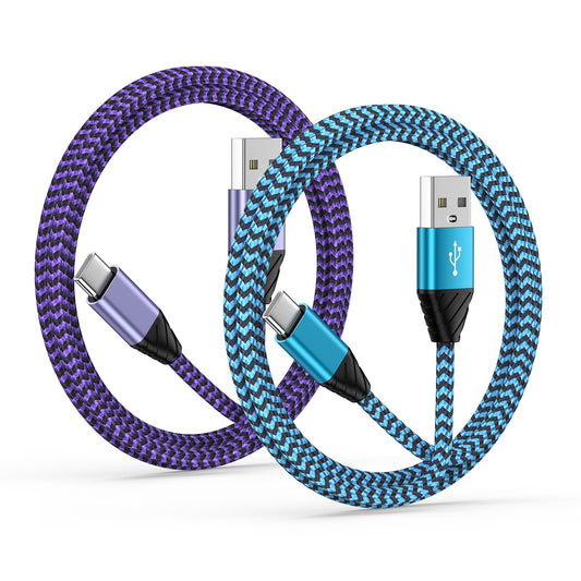 for iPhone 17 Pro Max Car Charger Cable iPhone 17 Charging Cord Carplay Cord for iPhone 17 Pro Air 16e 16 15 Pro Max/Plus 16, 3FT 2Pack 3.1A USB A
