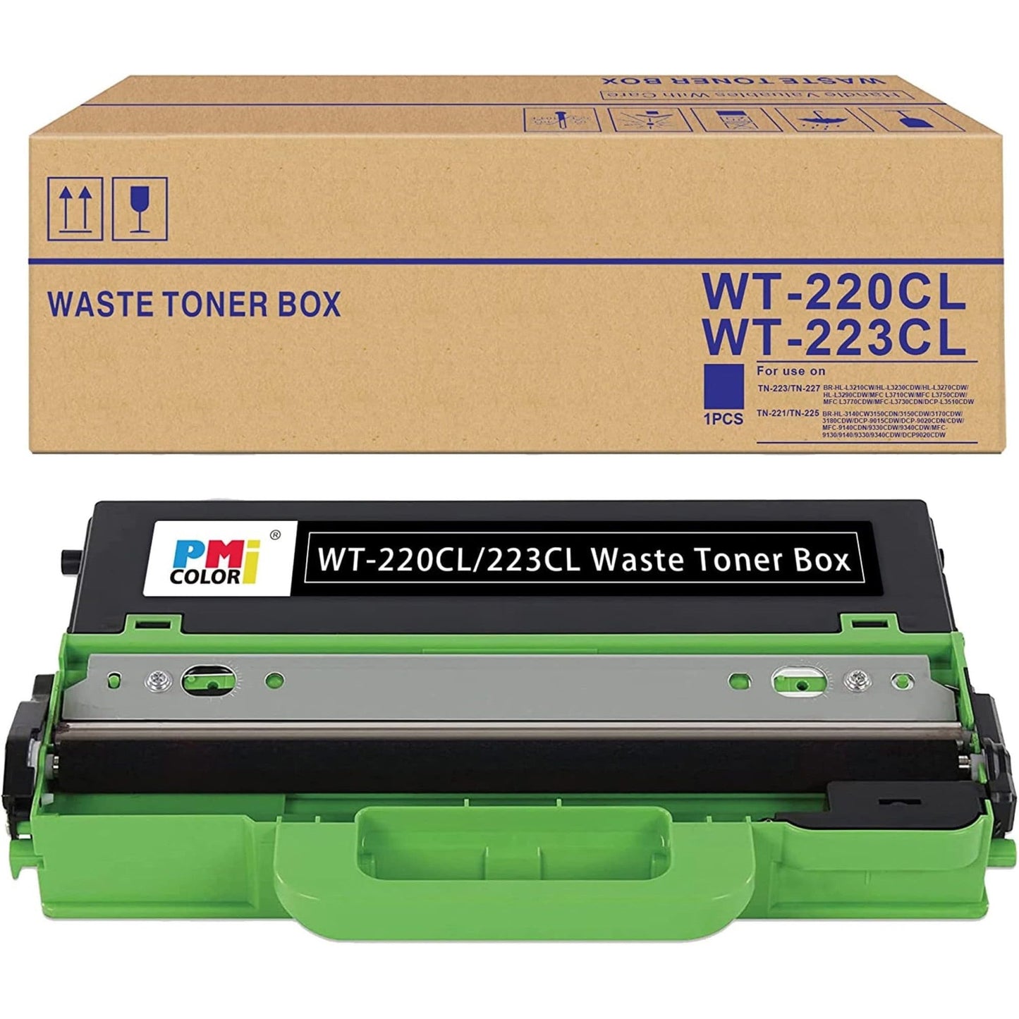 Brother Printer WT220CL Waster Toner Box Toner, Black