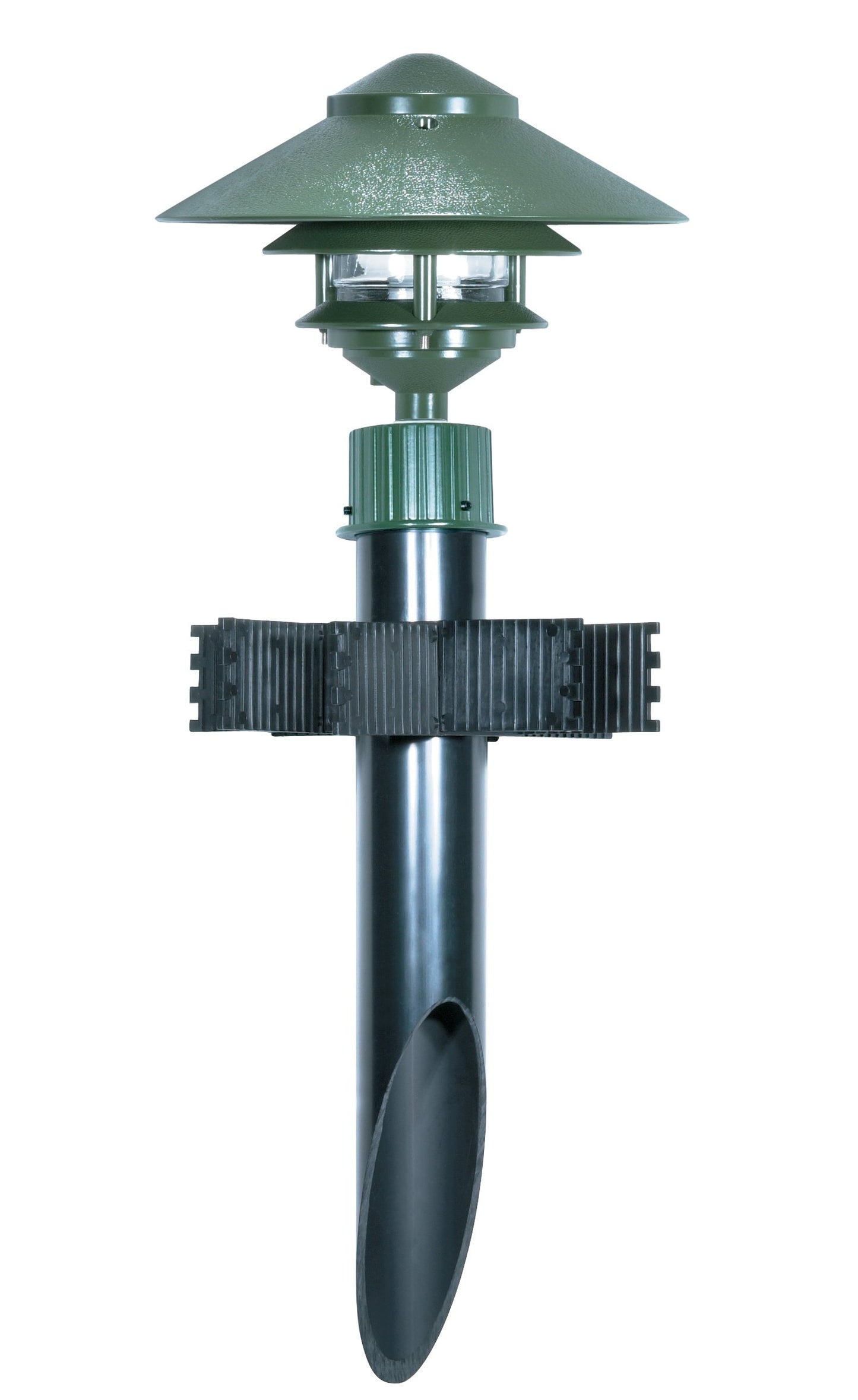 Nuvo Lighting SF76/634 Transitional One Light Post Mount in Bronze/Dark finish