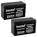 PowerStar 12V 7.5AH Replacement Batteries for CP1290 12V 7.5AH F1/F2 x2