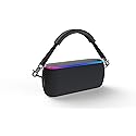 AT&T Essentials 40W Portable Bluetooth Speaker - IPX6 Waterproof, Wireless Dual Pairing, 15H Playtime, Removable Strap/Handle - Home/Kitchen/Outdoor