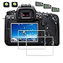 Glass Screen Protector Compatible for Canon EOS 90d 80d 70d Digital SLR Camera,debous Anti-scratch Tempered Glass Clera Hard Protective Film Shield