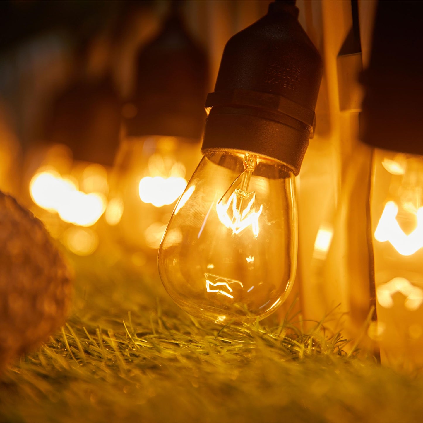 Minetom S14 Incandescent Edison Light Bulbs, 20 Pack 11W, Warm White