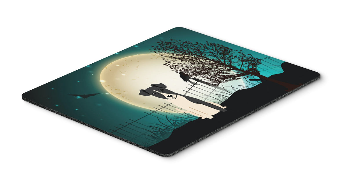 Caroline's Treasures BB2288MP Halloween Scary Smooth Fox Terrier Mouse Pad, Hot Pad or Trivet for Home Office Gaming Working Computers Laptop Mouse