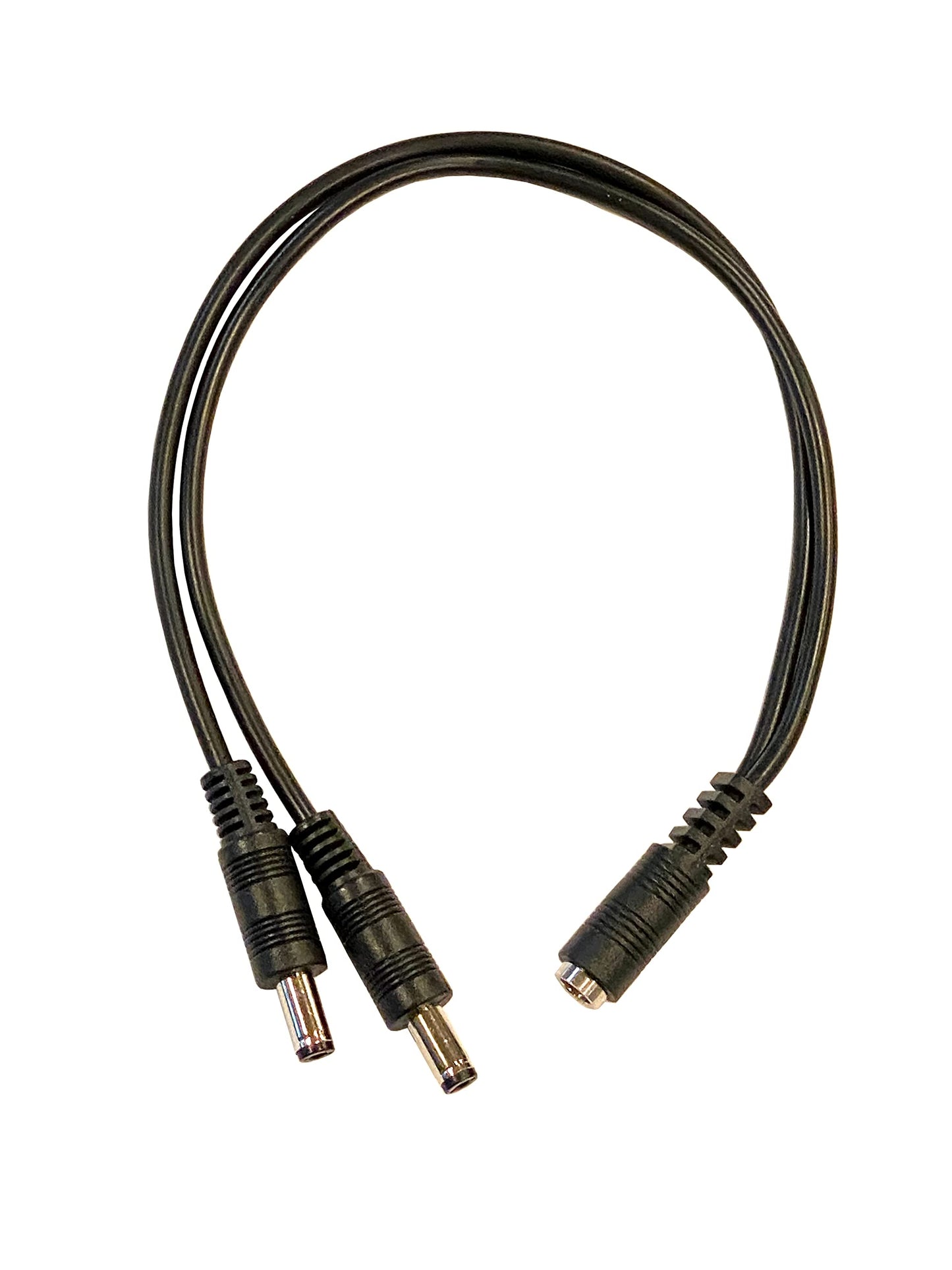 Keen Eye Inc. (5) Pack 2.1mm x 5.5mm DC Power Y Splitter Breakout Cable Female DC to 2 x Male DC Plug