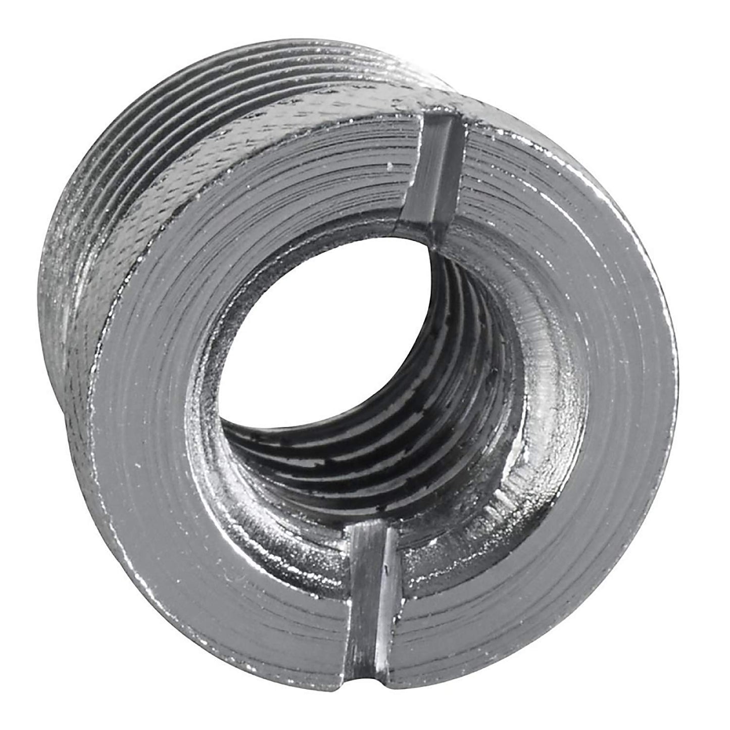 OnStage On-Stage MA-300 5/8" Male to 3/8" Female Knurled Mic Screw Adapter, 2 Pieces